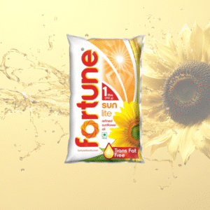 FORTUNE SUNFLOWER OIL 1 LTR POUCH