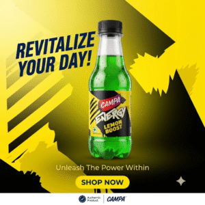 CAMPA ENERGY LEMON - 150 ML
